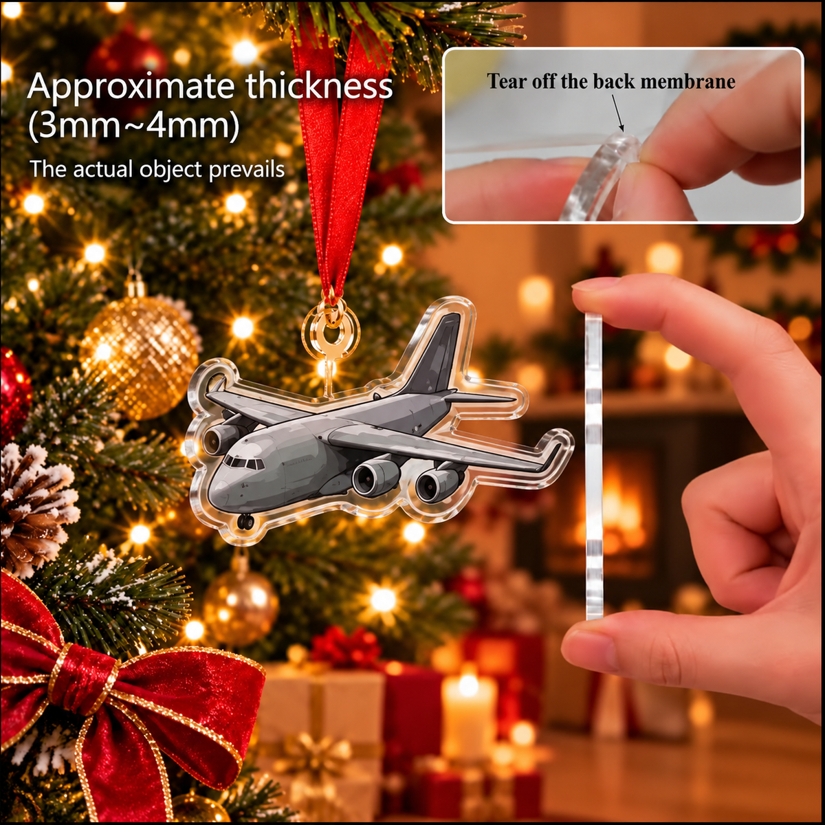 Aeroplane Advent Calendar 2026 – 24 Mini Plane Ornaments – image 4