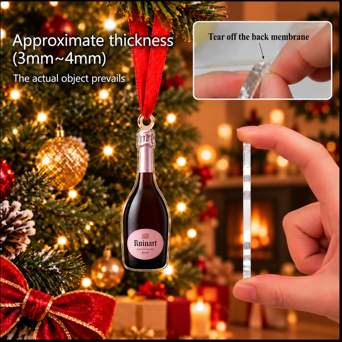 Champagne Advent Calendar 2026 – 24 Bottle Ornaments – image 5