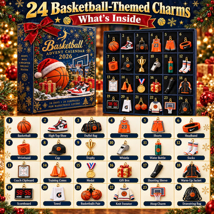Basketball Advent Calendar 2026 – 24 Basketball Ornaments – image 4