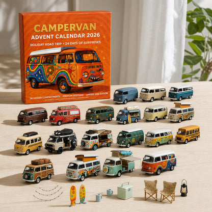Campervan Advent Calendar 2026 – 24 Road Trip Ornaments