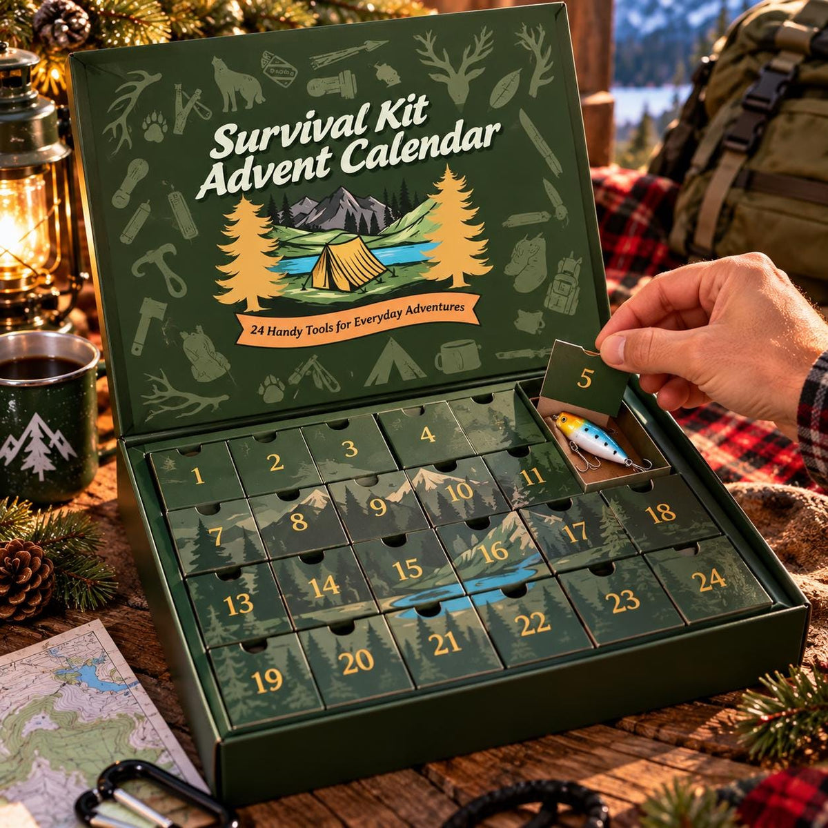 Camping Survival Advent Calendar 2026 – 24 Outdoor Tools – image 4