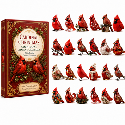 Cardinal Advent Calendar 2026 – 24 Red Cardinal Keepsakes – image 4
