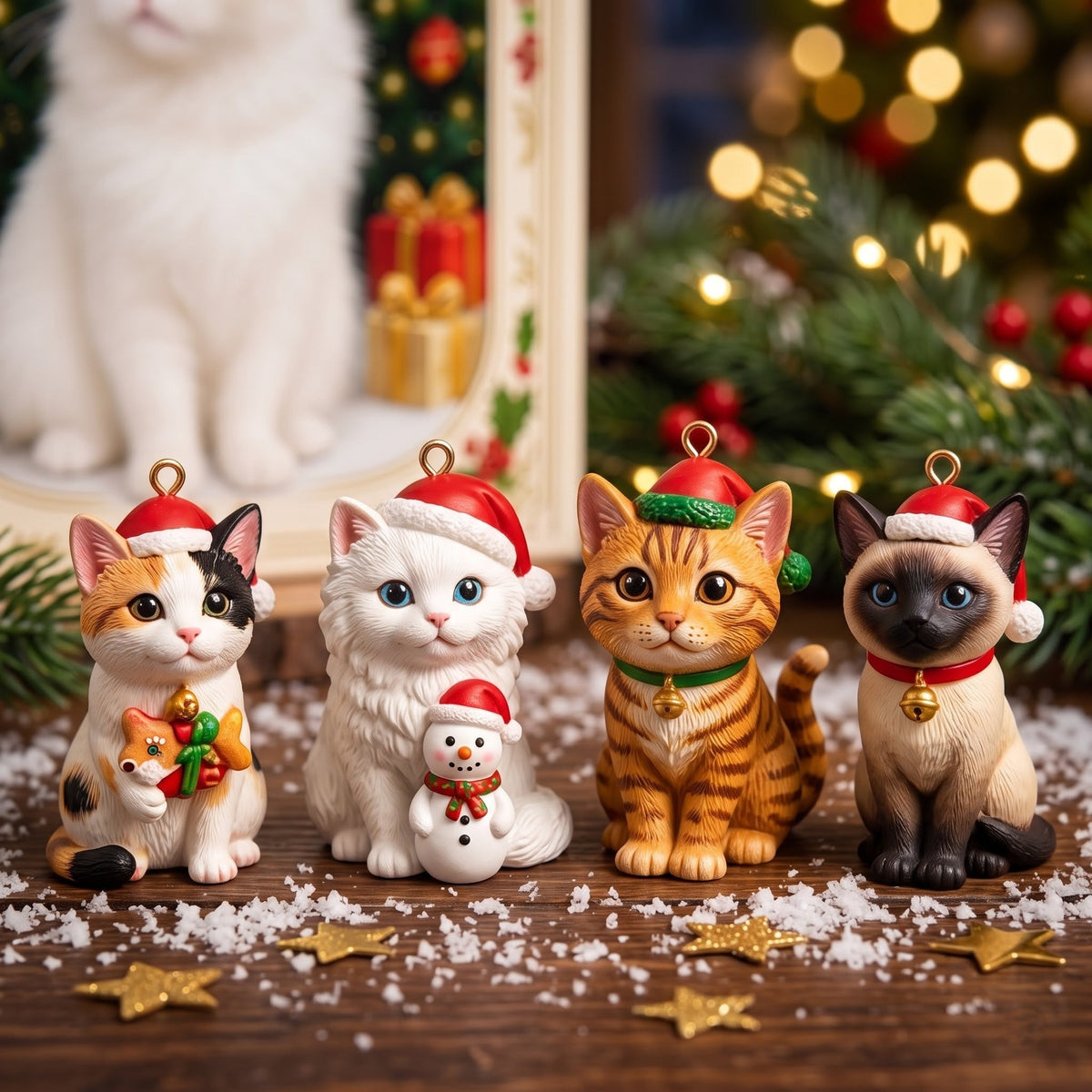 Cat Advent Calendar 2026 – 24 Christmas Cat Ornaments – image 2