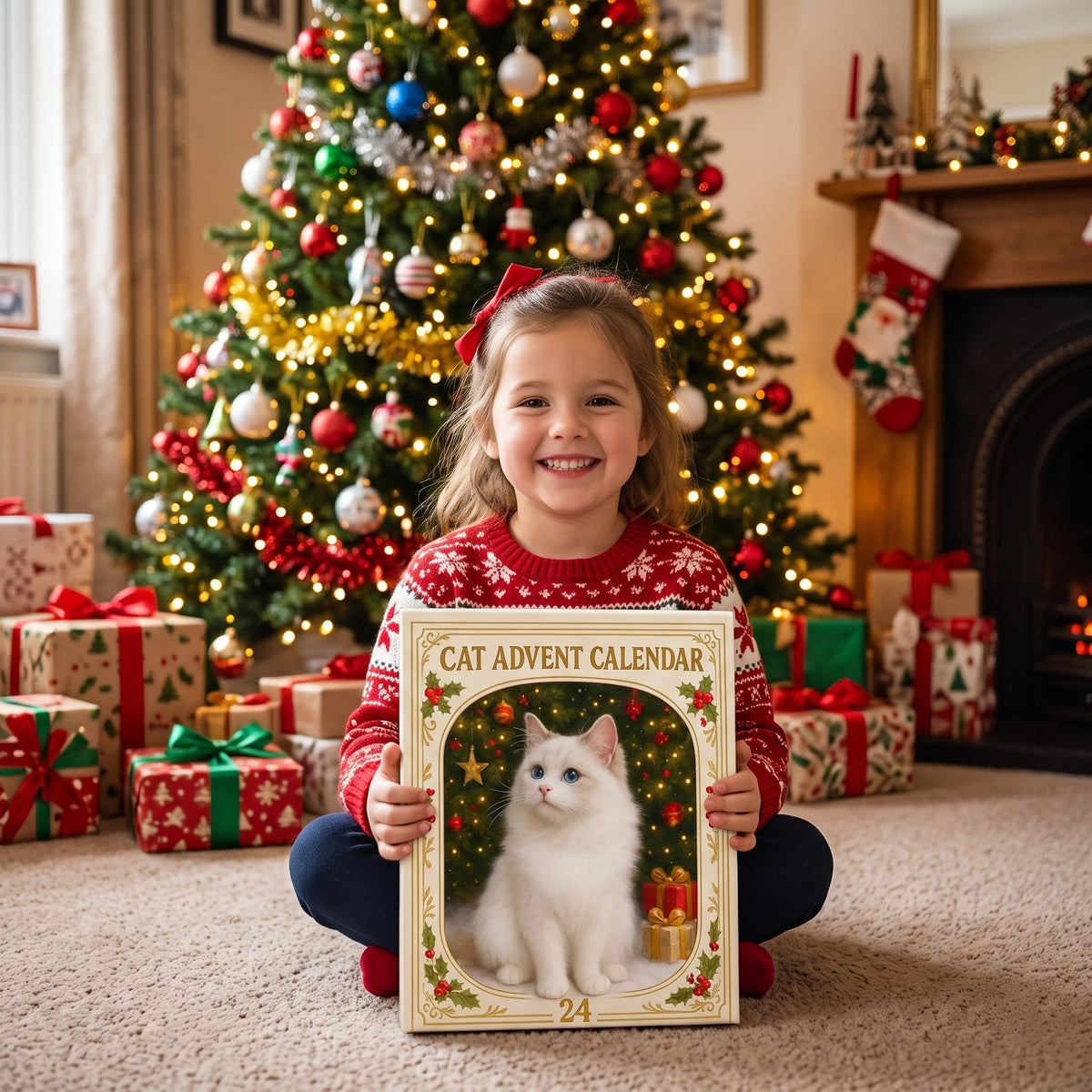 Cat Advent Calendar 2026 – 24 Christmas Cat Ornaments – image 4