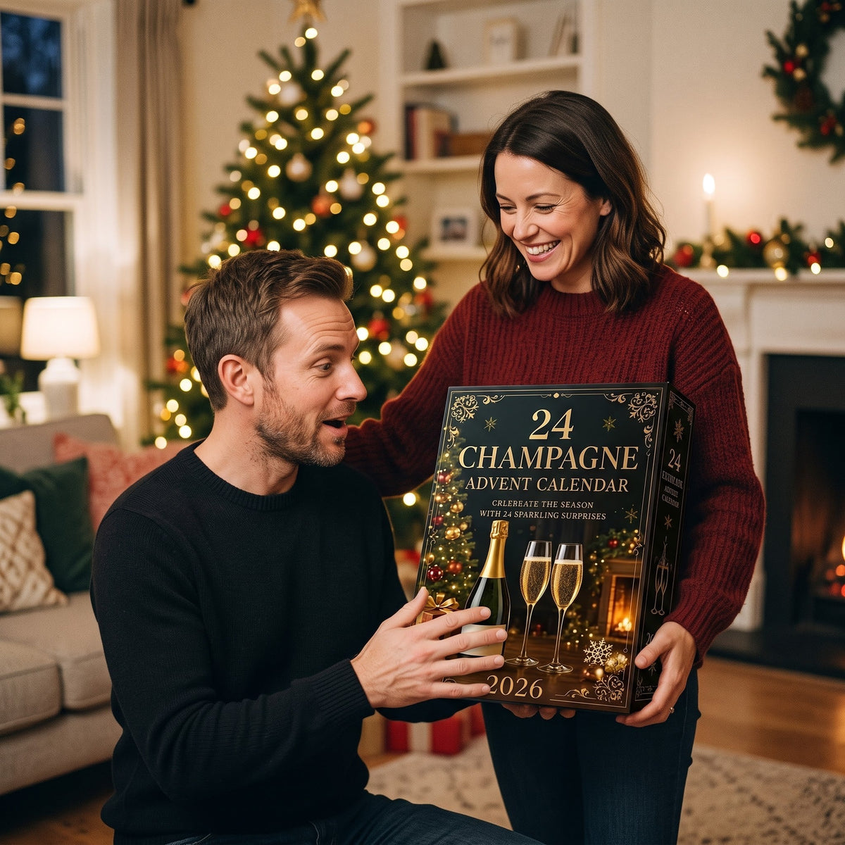 Champagne Advent Calendar 2026 – 24 Bottle Ornaments – image 3