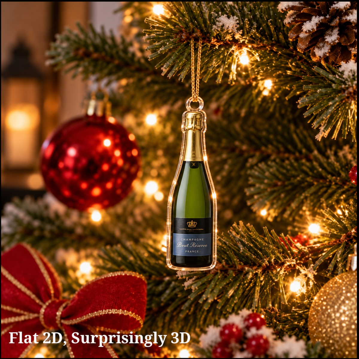 Champagne Advent Calendar 2026 – 24 Bottle Ornaments – image 4