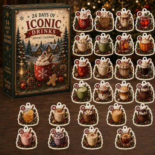 Christmas Drinks Advent Calendar 2026 – 24 Drink Ornaments
