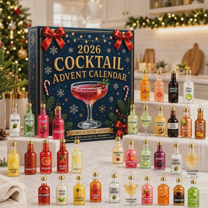 Cocktail Advent Calendar 2026 – 24 Mini Bottle Ornaments – image 3