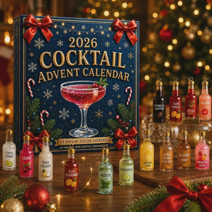 Cocktail Advent Calendar 2026 – 24 Mini Bottle Ornaments – image 4