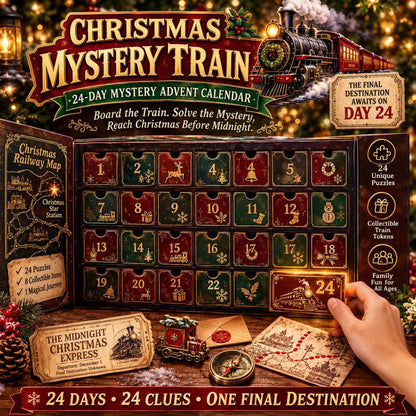 Detective Mystery Advent Calendar 2026 – 24 Clues & Puzzles – image 3