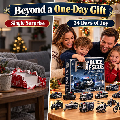 Emergency Vehicles Advent Calendar 2026 – 24 Rescue Ornaments – image 3