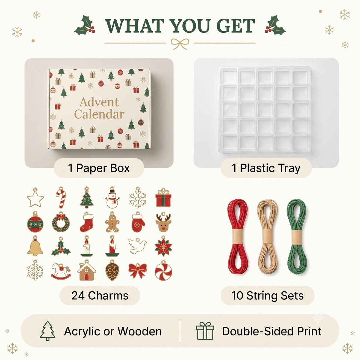 Extinct Animals Advent Calendar 2026 – 24 Wildlife Ornaments – image 5