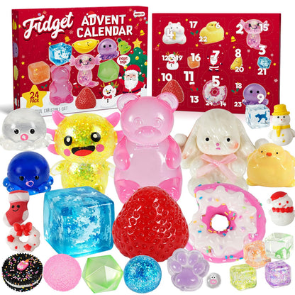 Fidget Toy Advent Calendar 2026 – 24 Squishy & Fidget Toys