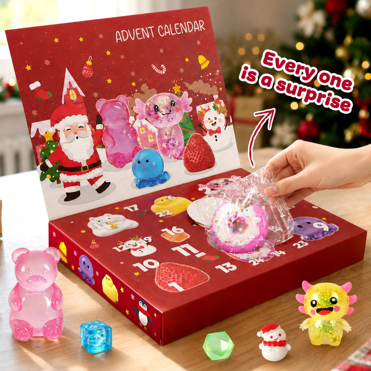 Fidget Toy Advent Calendar 2026 – 24 Squishy & Fidget Toys – image 2