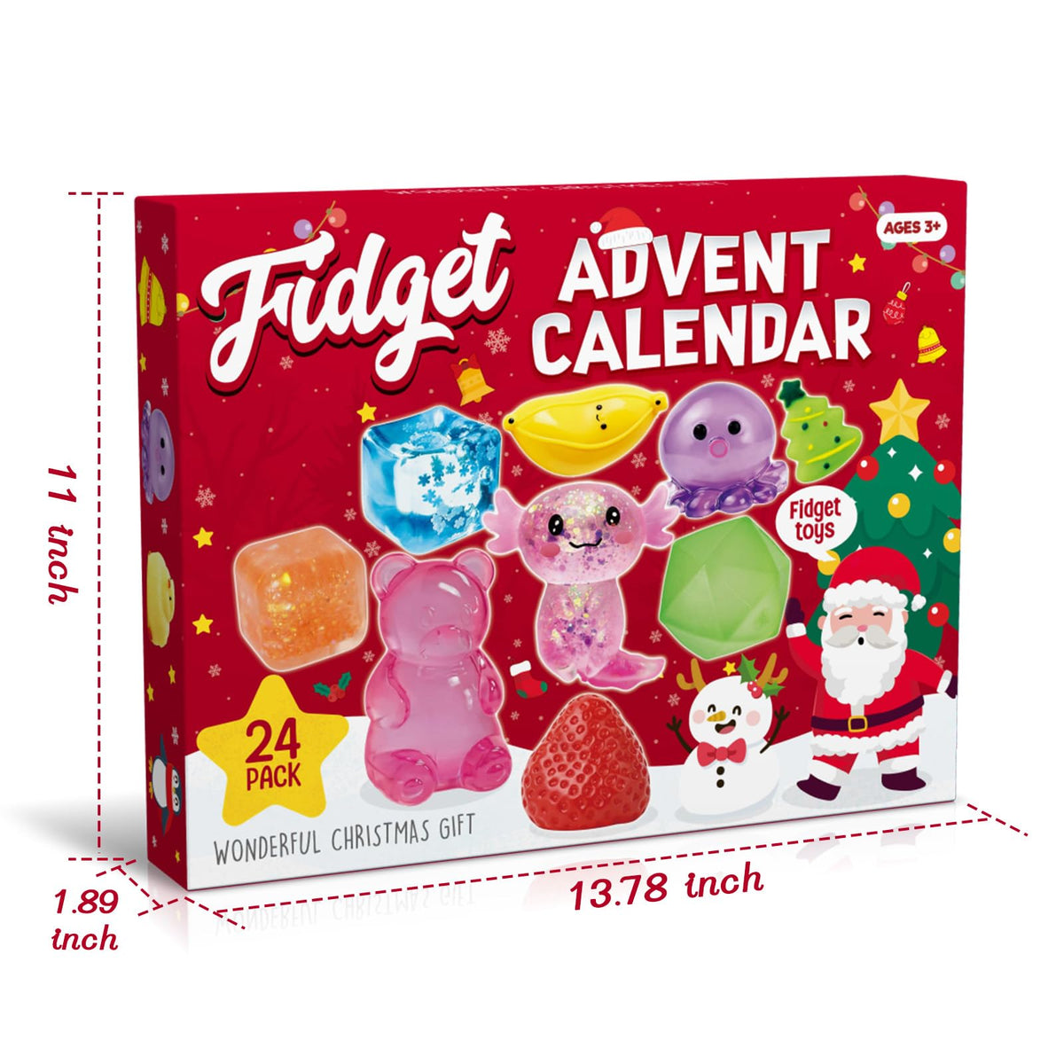 Fidget Toy Advent Calendar 2026 – 24 Squishy & Fidget Toys – image 3