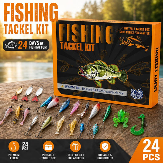 Fishing Advent Calendar 2026 – 24 Fishing Lures & Tackle