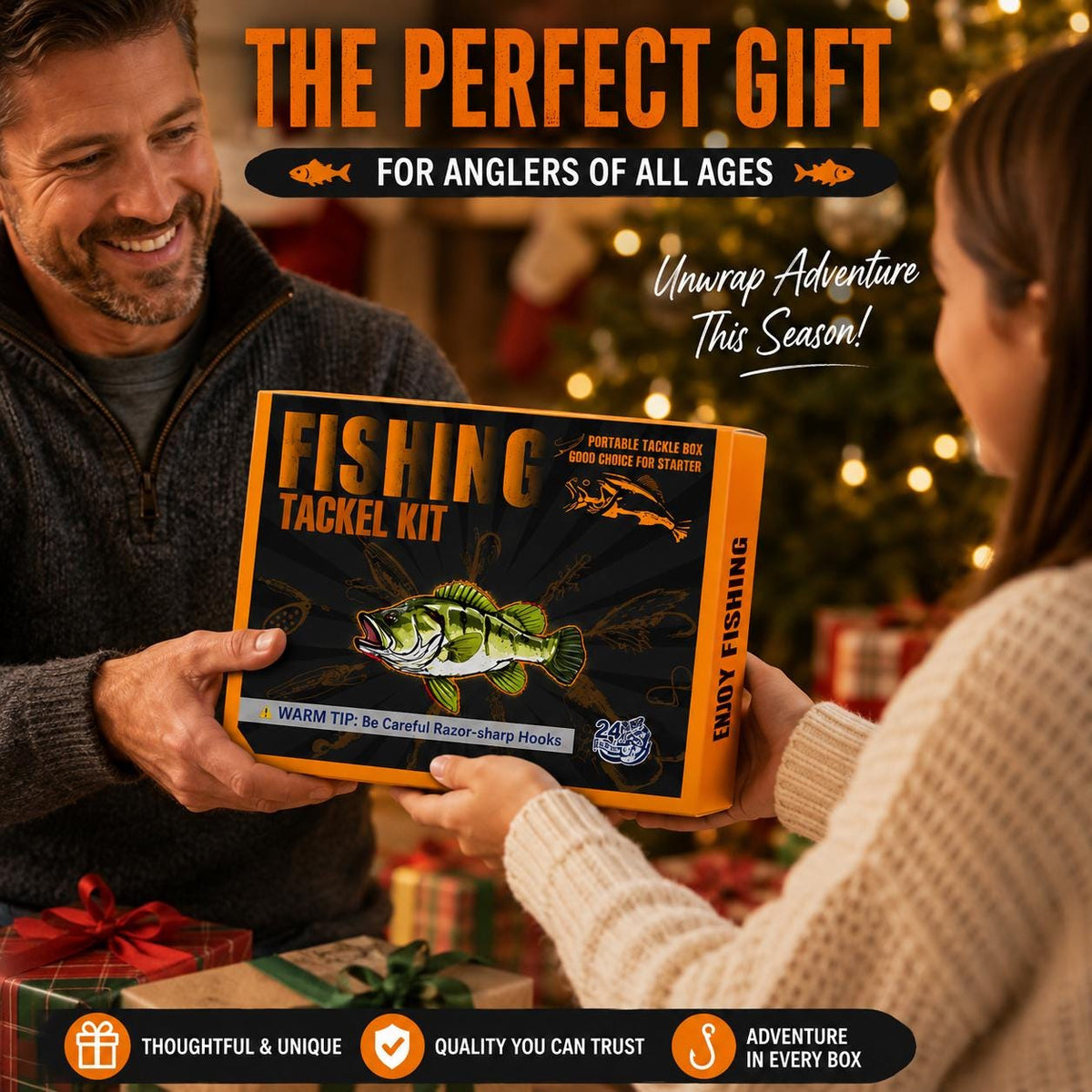 Fishing Advent Calendar 2026 – 24 Fishing Lures & Tackle – image 2