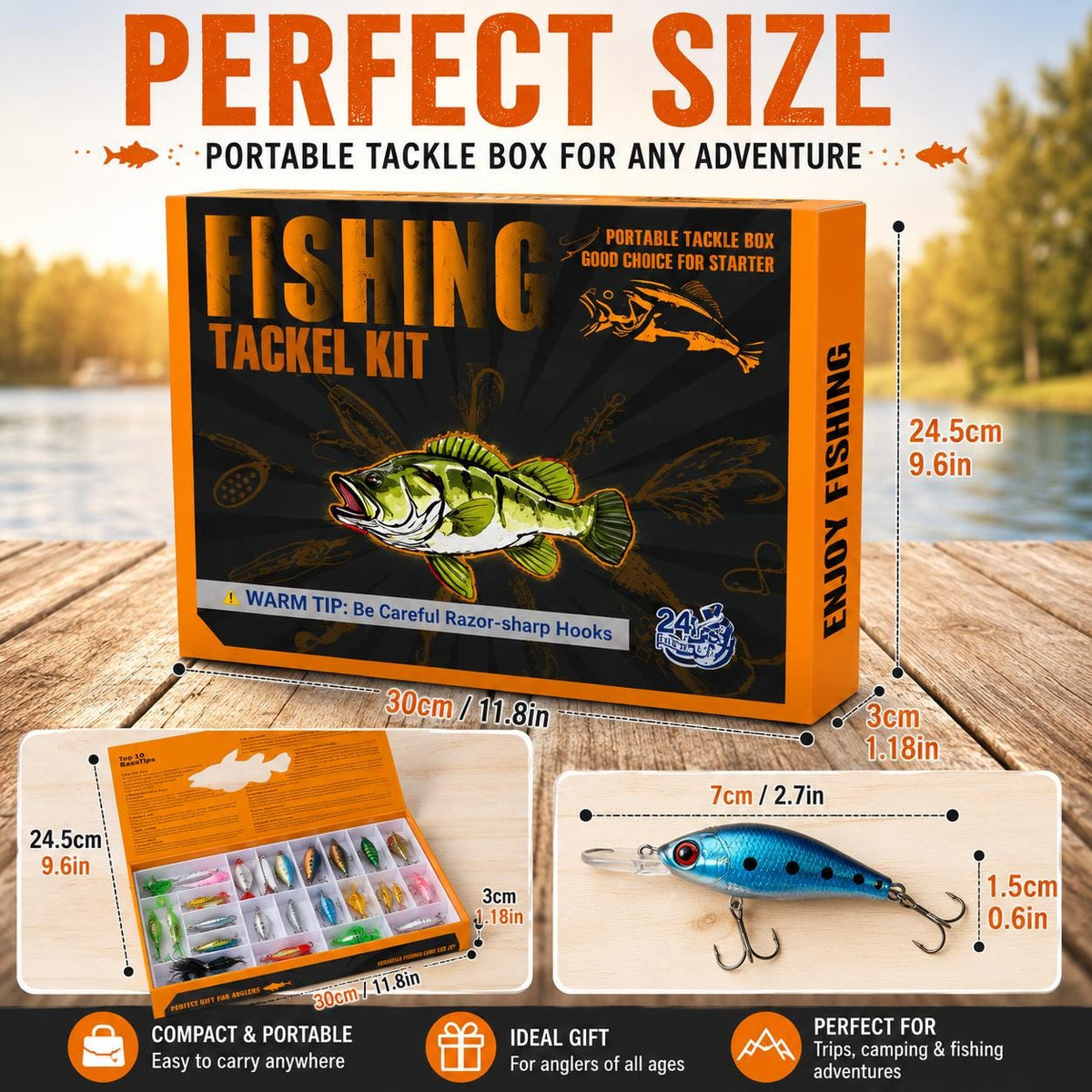 Fishing Advent Calendar 2026 – 24 Fishing Lures & Tackle – image 5