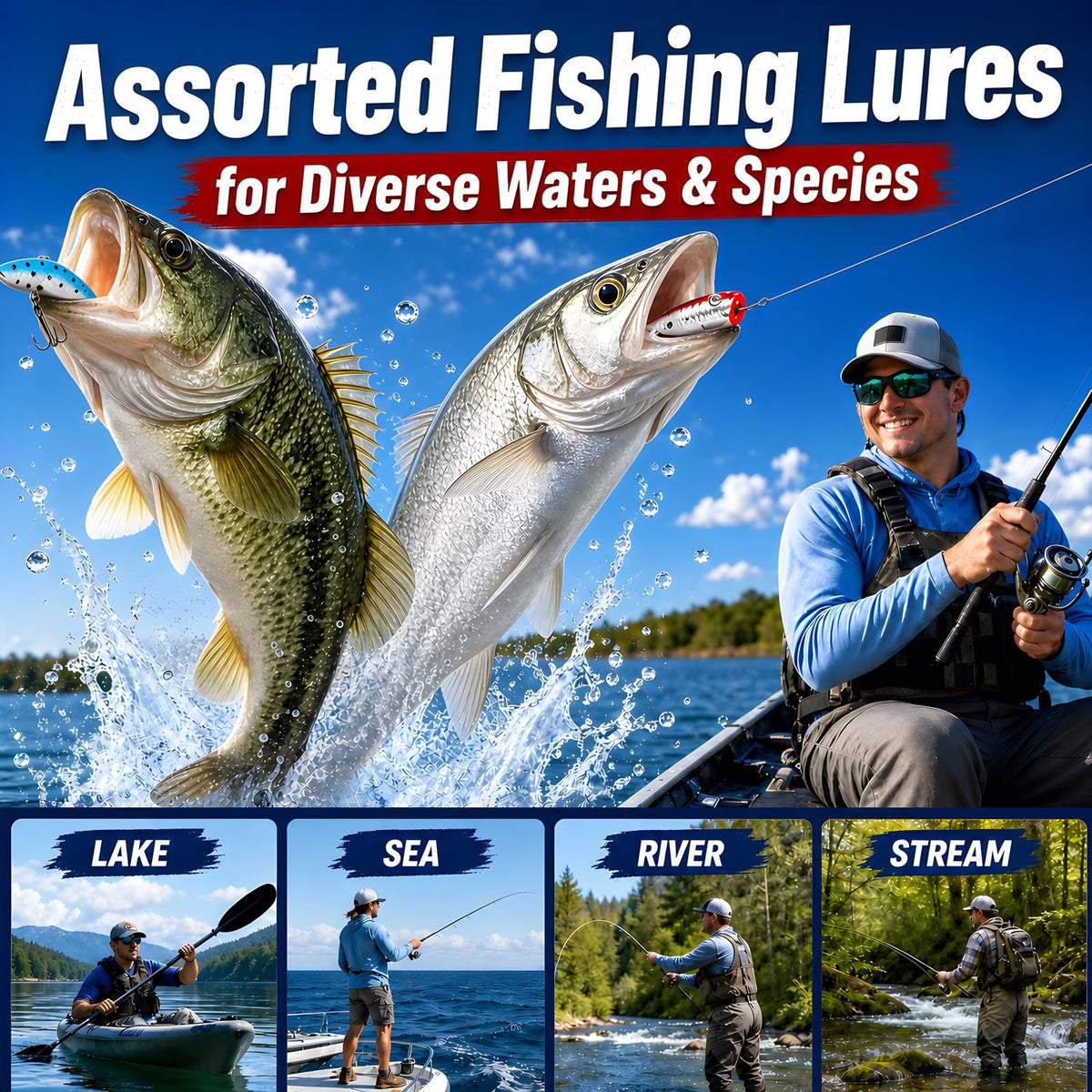 Fishing Tackle Box Advent Calendar 2026 – 24 Lures & Jigs – image 3