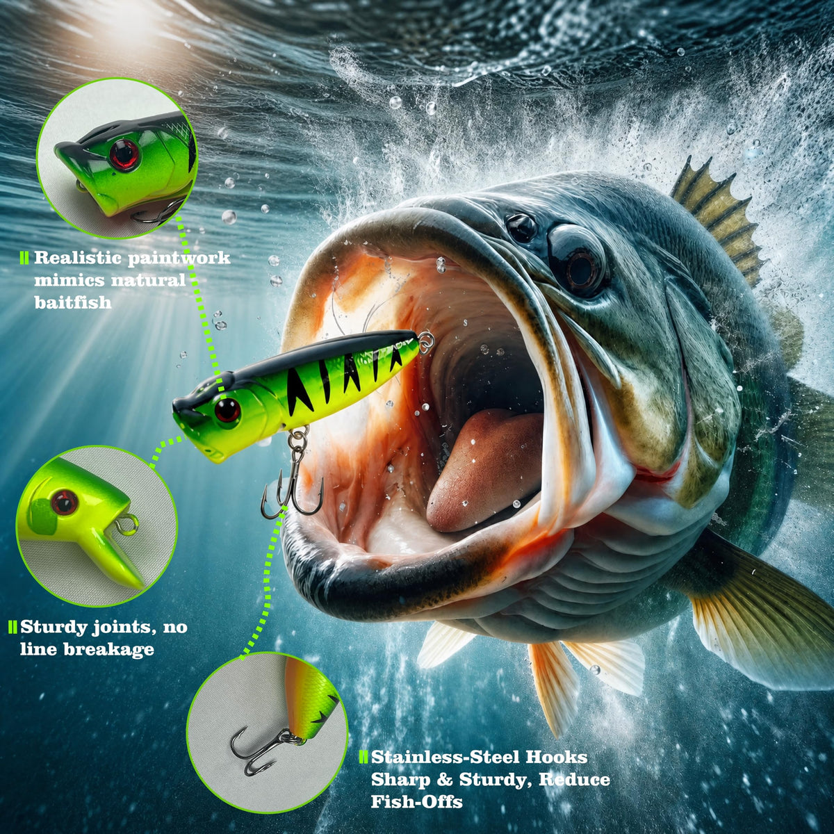 Fishing Tackle Box Advent Calendar 2026 – 24 Lures & Jigs – image 4