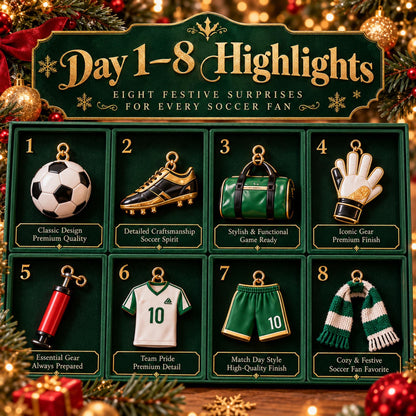 Football Advent Calendar 2026 – 24 Soccer Ornaments – image 3