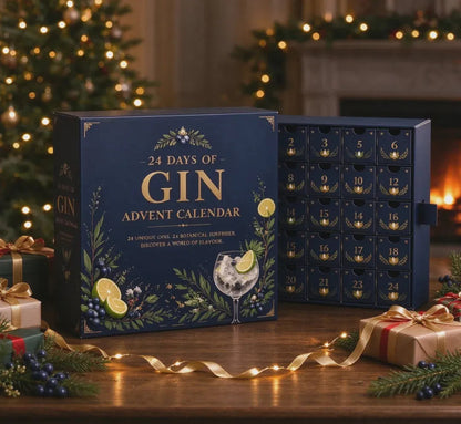 Gin Advent Calendar 2026 – 24 Botanical Bottle Ornaments – image 4
