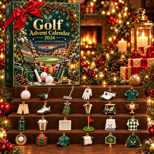 Golf Advent Calendar 2026 – 24 Golf Christmas Ornaments
