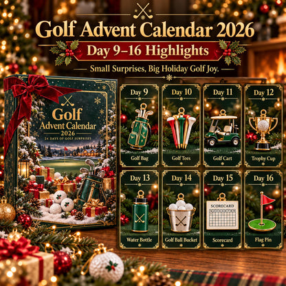 Golf Advent Calendar 2026 – 24 Golf Christmas Ornaments – image 3
