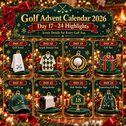Golf Advent Calendar 2026 – 24 Golf Christmas Ornaments – image 4
