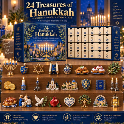Hanukkah Countdown Calendar 2026 – 24 Drawers of Hanukkah Treasures – image 2