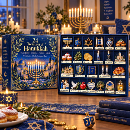 Hanukkah Countdown Calendar 2026 – 24 Drawers of Hanukkah Treasures – image 3