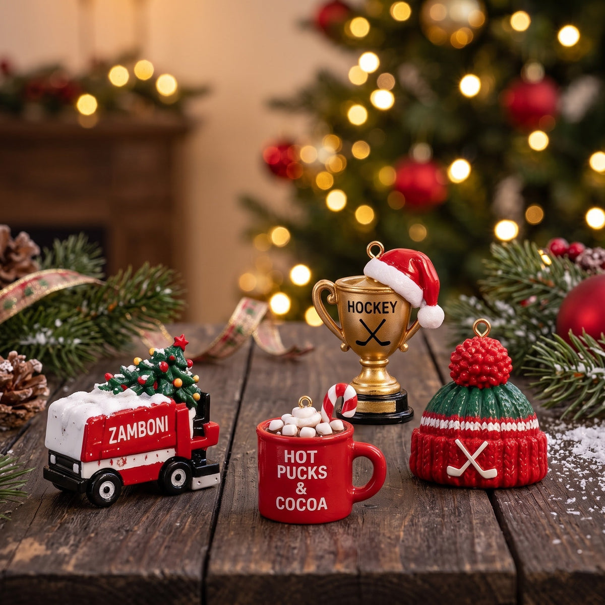 Ice Hockey Advent Calendar 2026 – 24 Hockey Ornaments – image 2