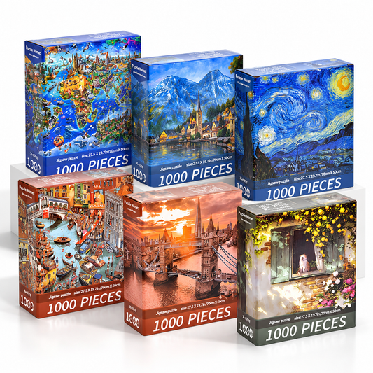 Jigsaw Puzzle Advent Calendar 2026 – 24 Days, 1000 Pieces