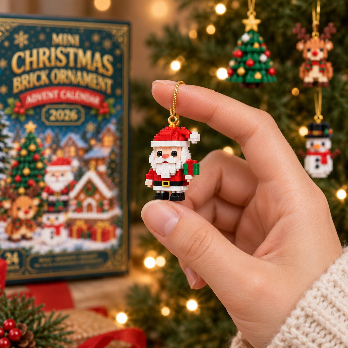 Mini Brick Advent Calendar 2026 – 24 Christmas Building Sets – image 4
