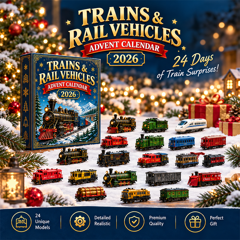 Mini Train Advent Calendar 2026 – 24 Rail Vehicle Models – image 3