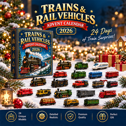Mini Train Advent Calendar 2026 – 24 Rail Vehicle Models – image 3