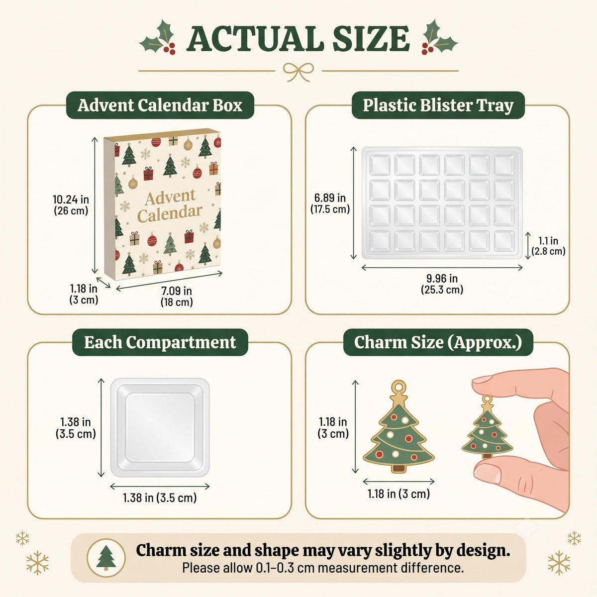 Santa's Lost Reindeer Advent Calendar 2026 – 24 Story Ornaments – image 4