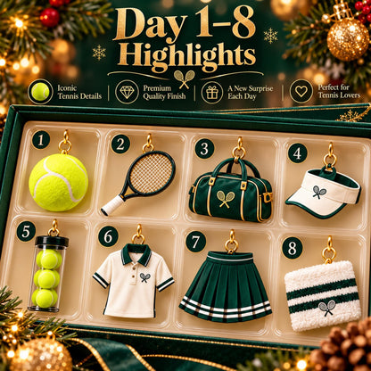 Tennis Advent Calendar 2026 – 24 Tennis Ornaments – image 2