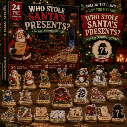 Who Stole Santa's Presents? Mystery Advent Calendar 2026