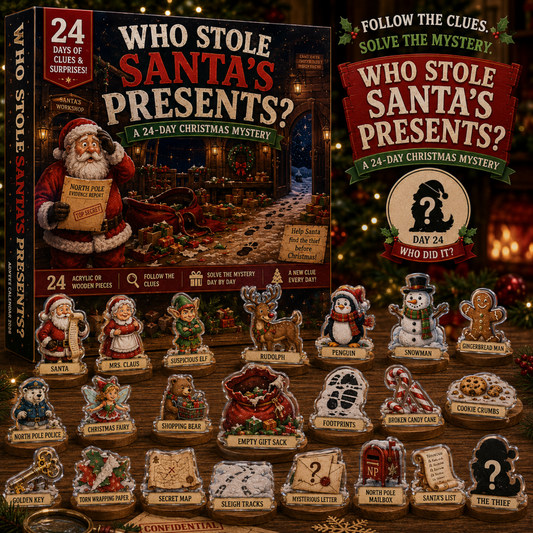 Who Stole Santa's Presents? Mystery Advent Calendar 2026